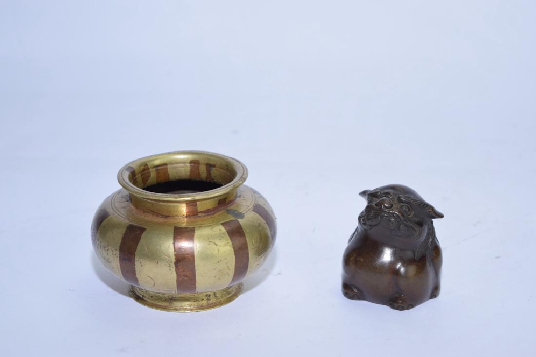 Two Republic Chinese Bronze Objects (1 of 3)