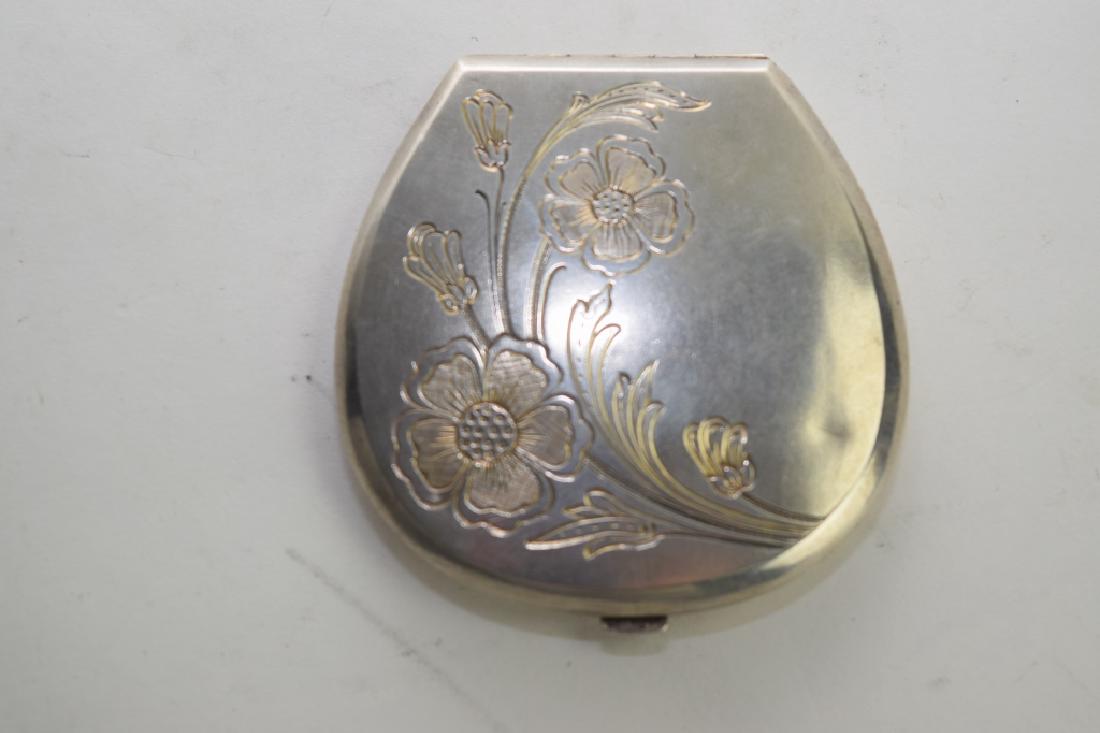Sterling Silver Compact Box (1 of 2)