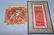 Two Qing Chinese Gold Thread Embroideries