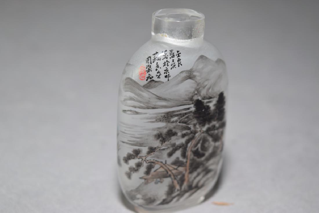 Chinese Reverse Painted Glass Snuff Bottle (1 of 3)