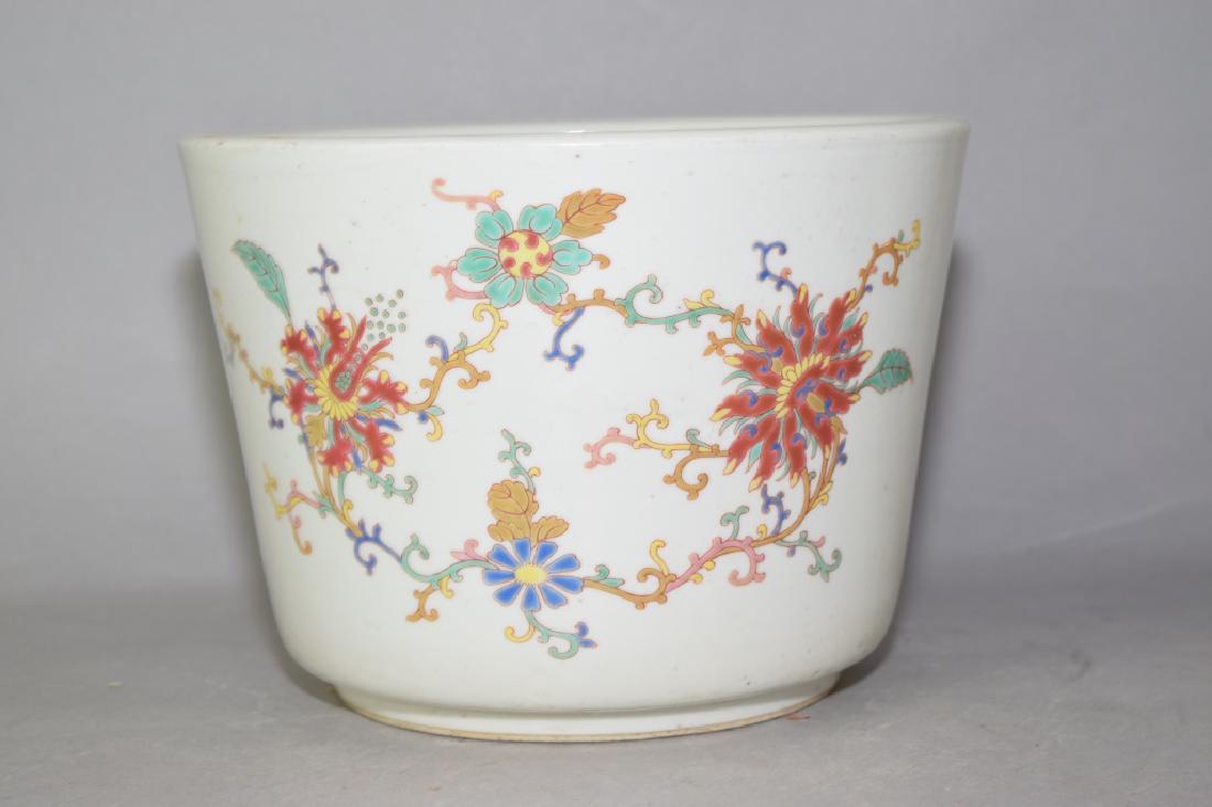 Republic Chinese Famille Rose Flower Pot (1 of 3)
