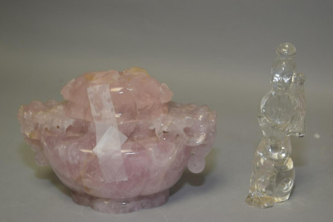 Two Chinese Crystal Carvings (1 of 1)