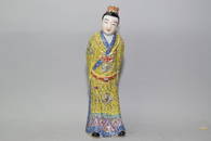 19th C. Chinese Famille Rose "Jia BaoYu" Figure