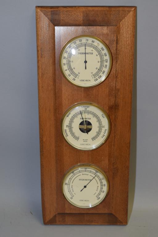 Verichron Barometer, Thermometer, Hydrometer (1 of 4)