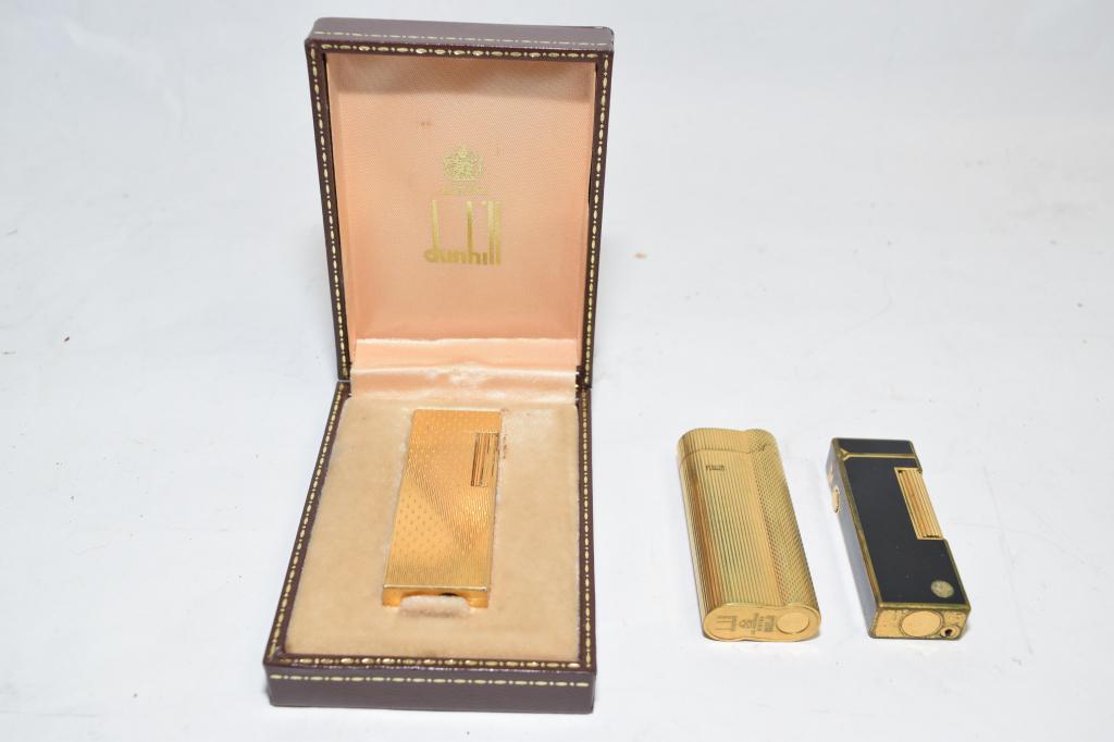 Three Dunhill Lighters (1 of 5)