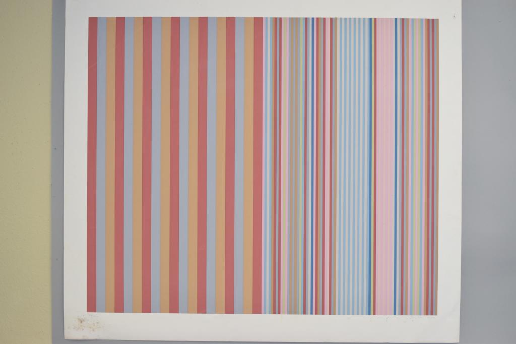 Limited Edition Gene Davis Screenprint, 29/100 (1 of 5)