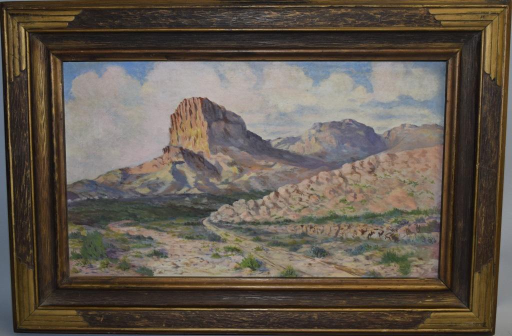 20th C. Anonymous Landscape Oil on Board (1 of 4)