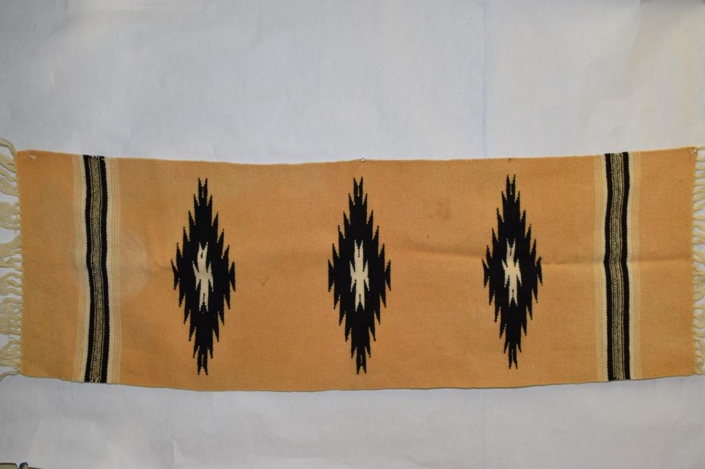 Navajo Rug with Eye Dazzler Pattern, c. 1960-70 (1 of 4)