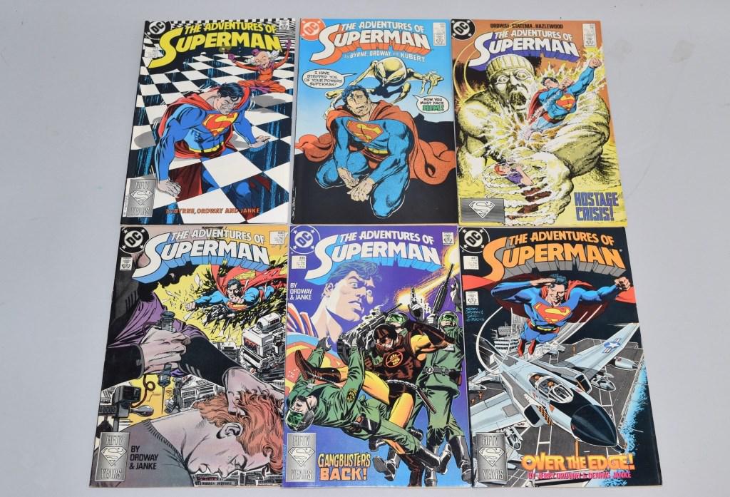 Lot of 6 Vintage DC Comic Books SUPERMAN 75 Cent (1 of 5)