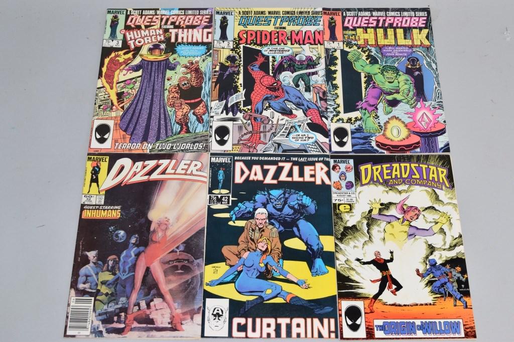 Lot of 6 Vintage Marvel Comic Books QUESTPROBE (1 of 3)