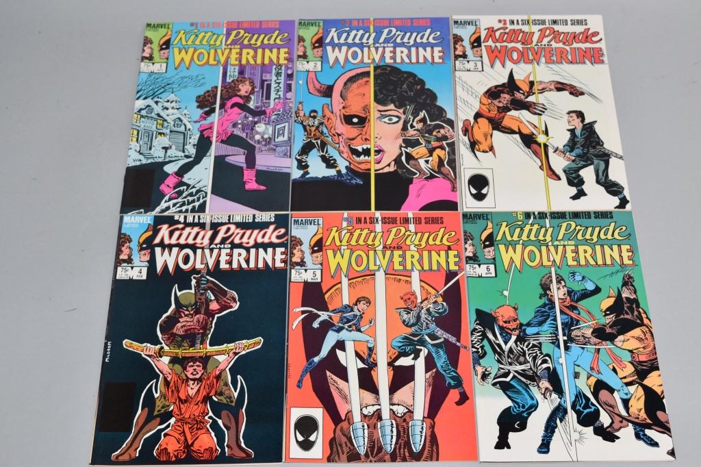 Lot of 6 Vintage Marvel Comic Books KITTY PRYDE WO (1 of 3)
