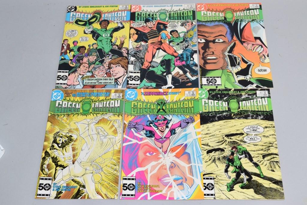 Lot of 6 Vintage DC Comic Books GREEN LANTERN (1 of 3)