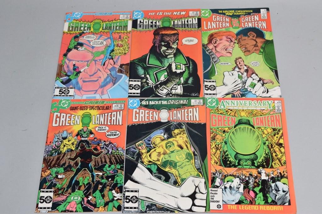 Lot of 6 Vintage DC Comic Books GREEN LANTERN (1 of 3)