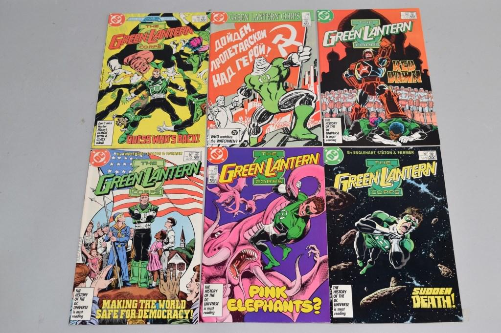 Lot of 6 Vintage DC Comic Books GREEN LANTERN (1 of 3)