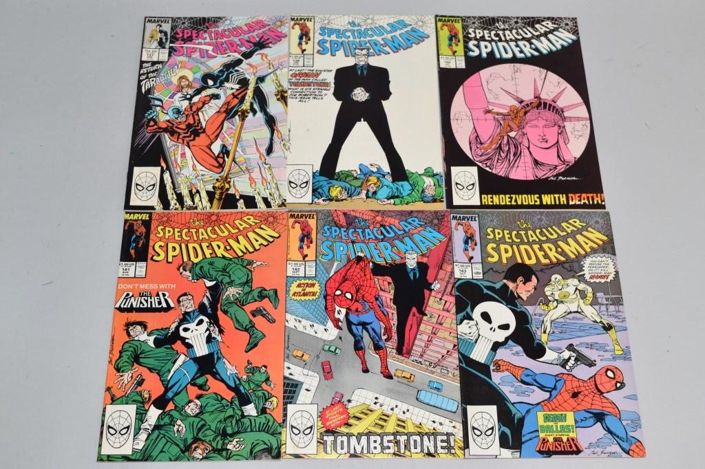 Lot of 6 Vintage Marvel Comic Books THE SPECTACULN (1 of 3)