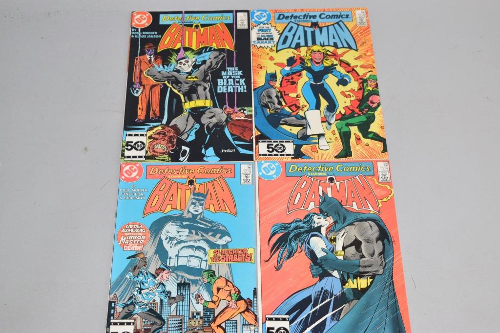 Lot of 4 Vintage DC Comic Books BATMAN (1 of 3)