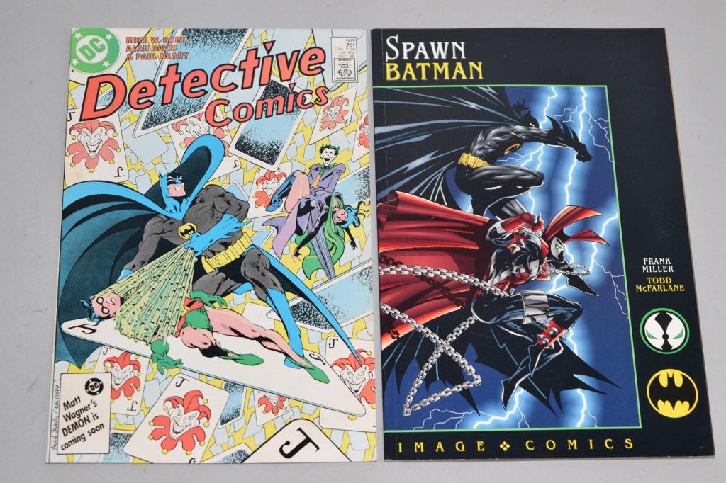 Lot of 2 Vintage DC Comic Books BATMAN (1 of 3)