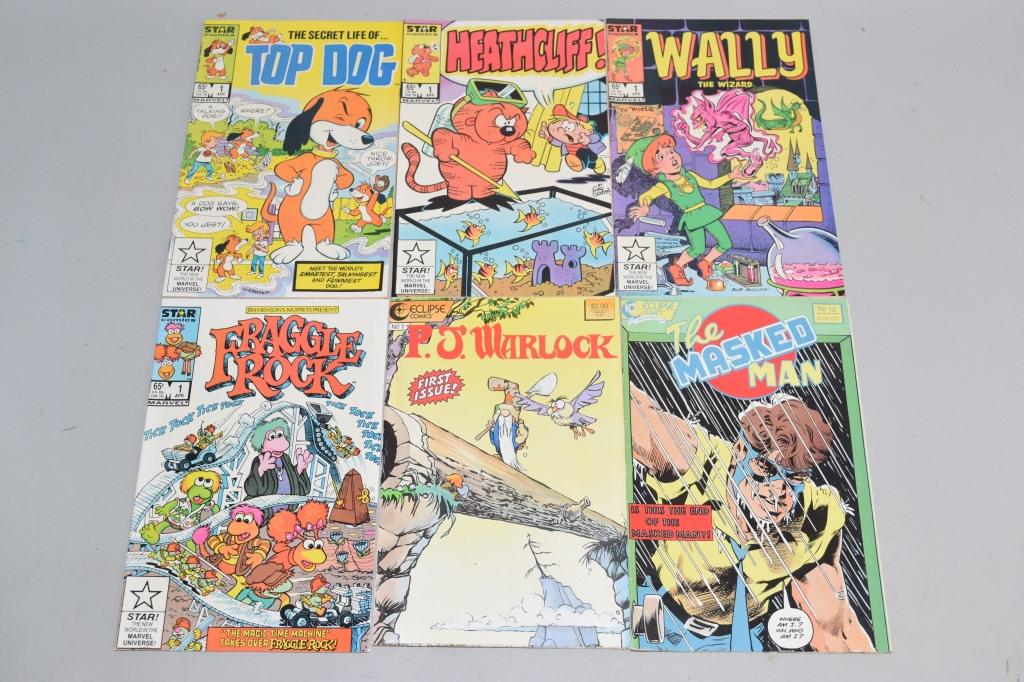 Lot of 6 Vintage Marvel Comic Books TOP DOG, HEATH (1 of 3)