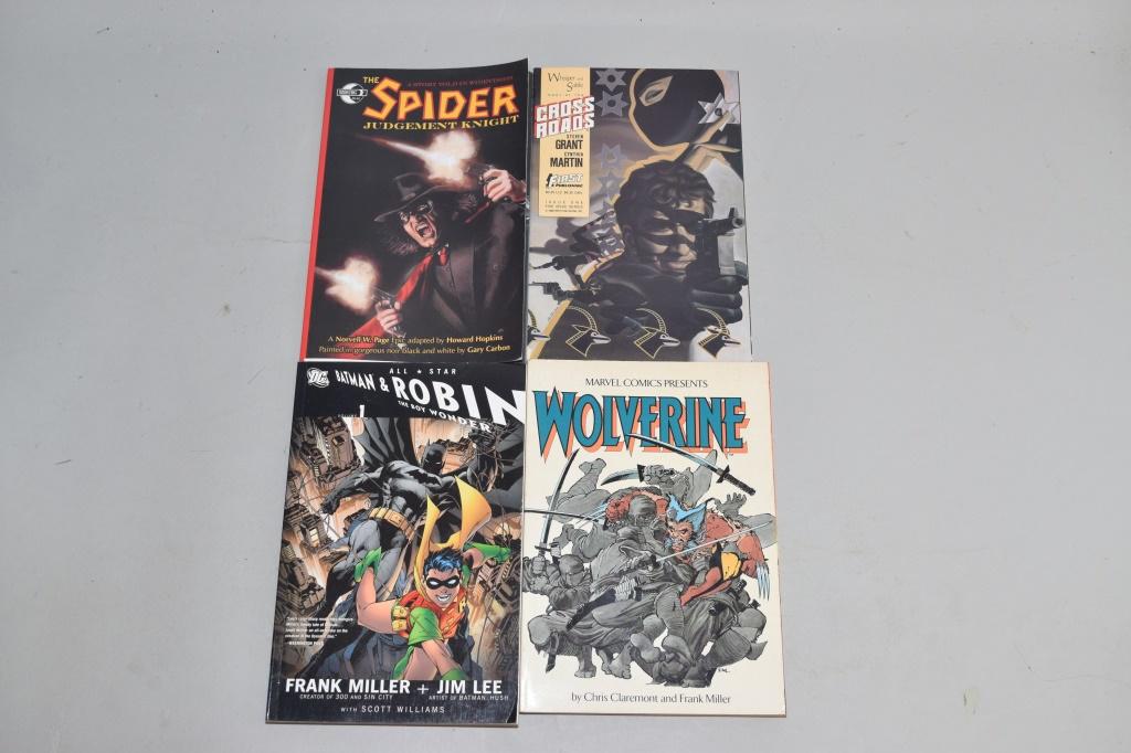 Lot of 4 Vintage DC Comic Books BATMAN & ROBIN, WC (1 of 3)