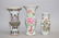 Three 19-20th C. Chinese Famille Rose Porcelain Vase
