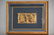 Qing Chinese Gilt Wood Carved Plaque in Frame
