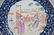 18th C. Chinese Export B&W and Famille Rose Plate - 2