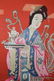 Qing Chinese MaGu Embroidery on Red Ground - 4