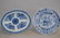 Two Qing Chinese Export Blue and White Plates