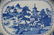 Qing Chinese Export Blue and White Landscape Plate - 2