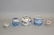 Group of 19-20th C. Chinese B&W Famille Rose Wares