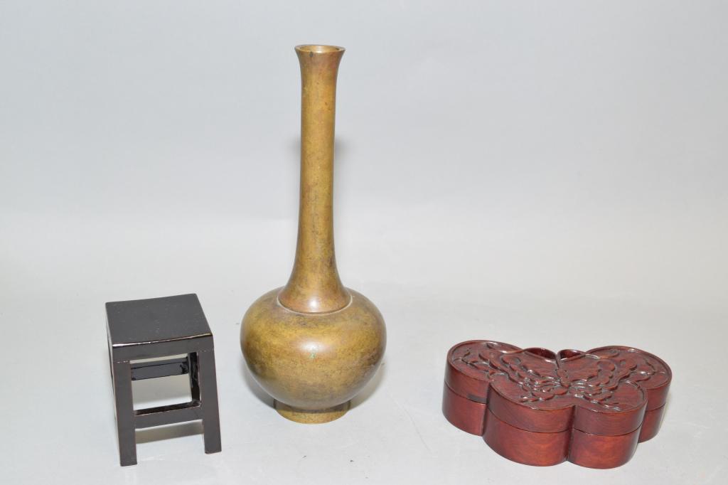 Group of Chinese Table Decor: Group of Chinese table decor. 8.5in.