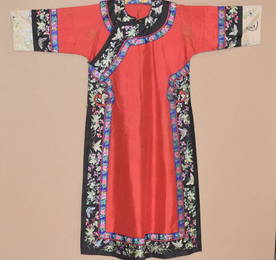 Qing Chinese Embroidered Woman's Robe