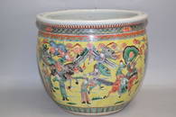 Qing Chinese Porcelain Famille Rose Jardiniere