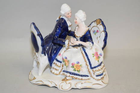 Arnart KPM Porcelain Figurine: Arnart KPM porcelain figurine. 7.5in.