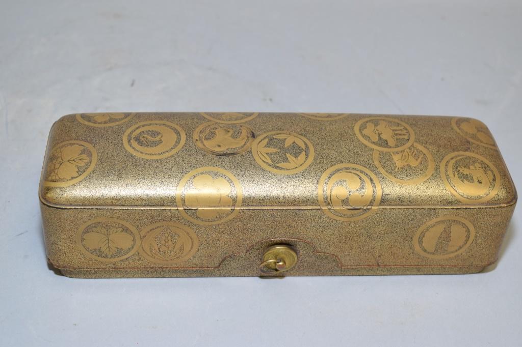 19th C. Japanese Maki-e Lacquer Box (1 of 3)