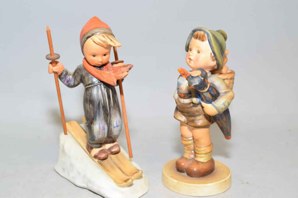 Two Goebel Germany Porcelain Figurines: Two Goebel Germany porcelain figurines.