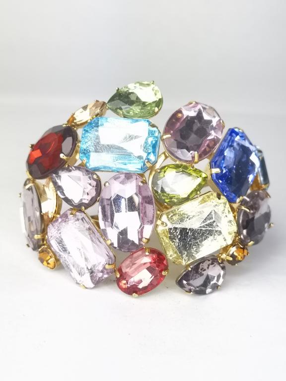 Costume Rhinestone Bracelet (1 of 2)