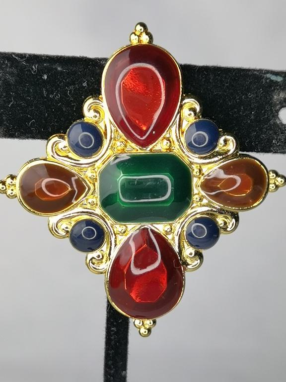 Vintage Jay Strongwater Rhinestone Pendant: Vintage Jay Strongwater Rhinestone Pendant