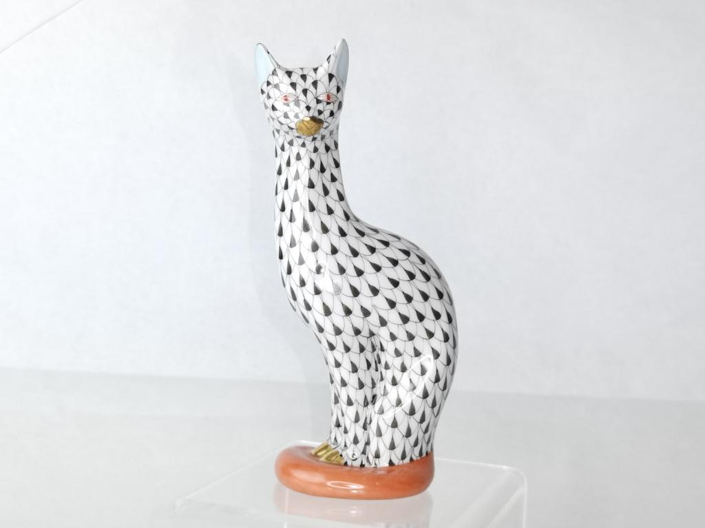 Herend Hungary Porcelain Egyptian Cat (1 of 3)