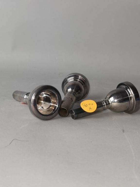 Three Bach Trumpet Mouthpieces (1 of 5)