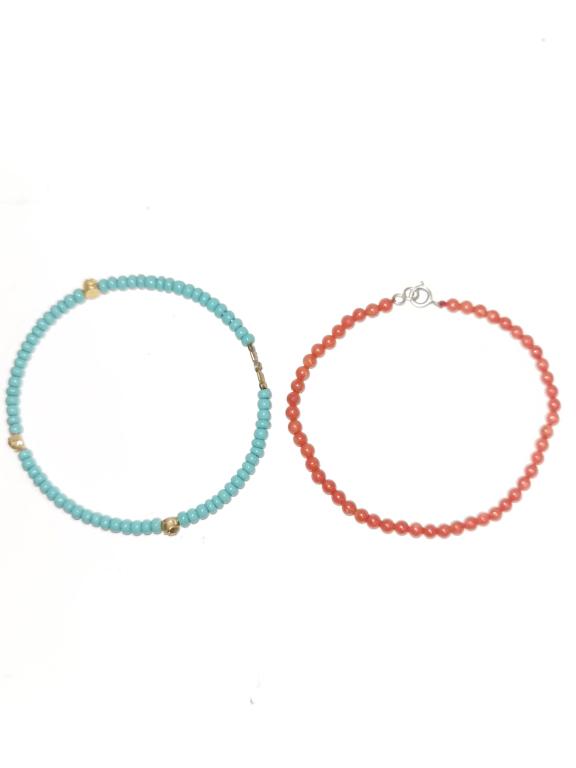 Two Costume Bead Bracelets (1 of 1)
