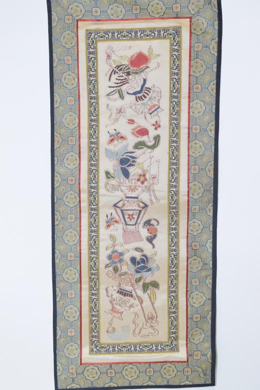 Chinese Study Objects Embroidery (1 of 3)