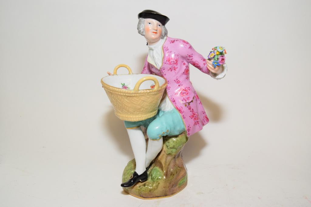 19th C. Meissen Germany Porcelain Figurine (1 of 6)