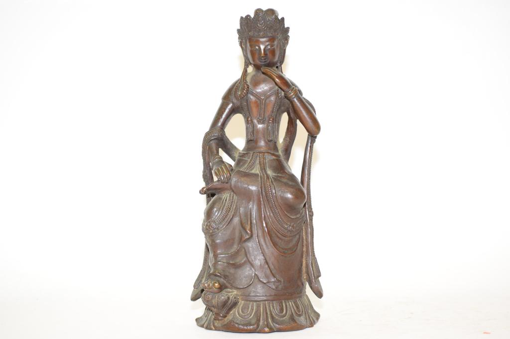 18-19th C. Japanese Nara Style Bronze Buddha (1 of 7)
