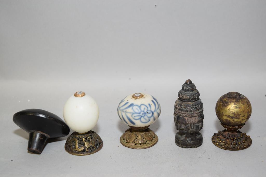 Group of Lamp Finials (1 of 5)