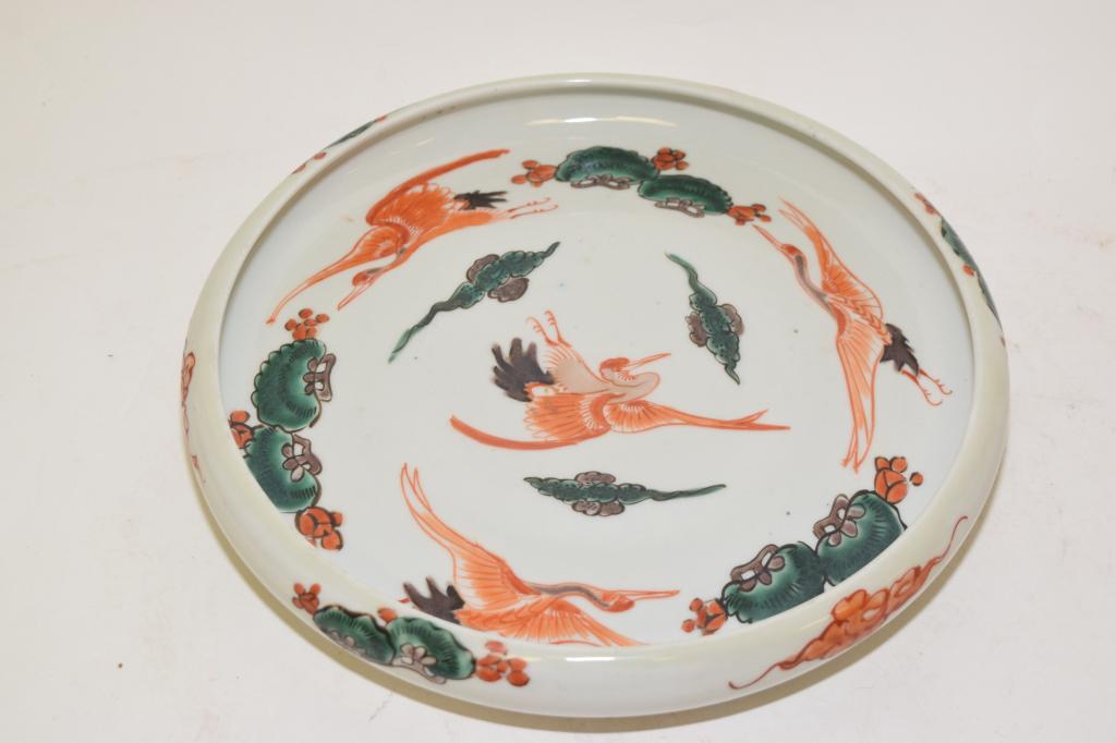 19-20th C. Chinese Porcelain Wucai Brush Washer (1 of 4)