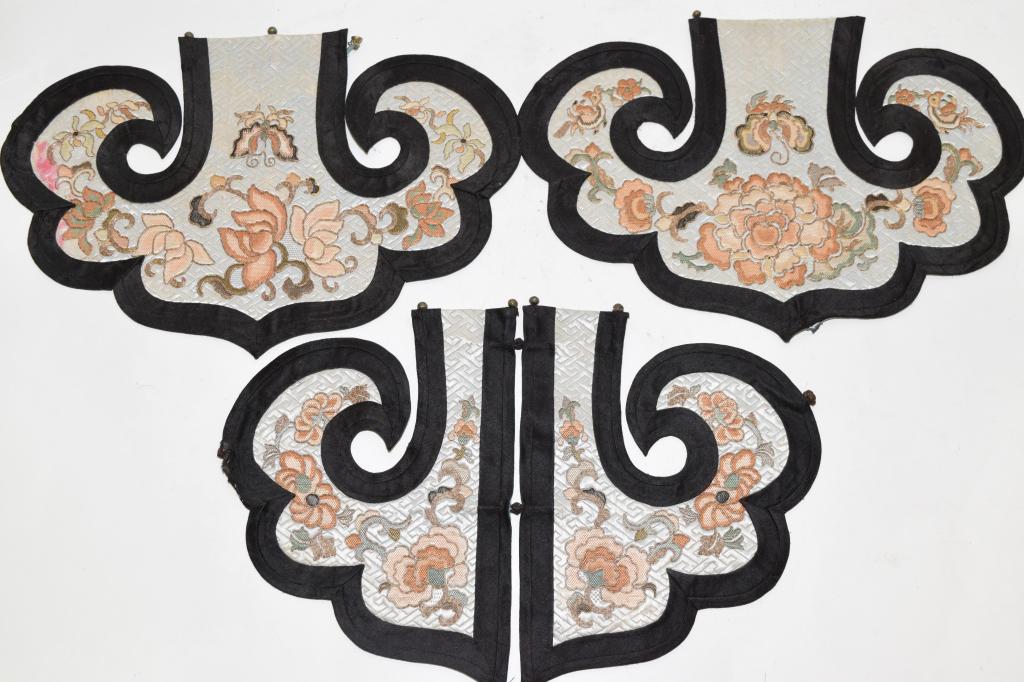 Three Qing Chinese Embroideries (1 of 4)