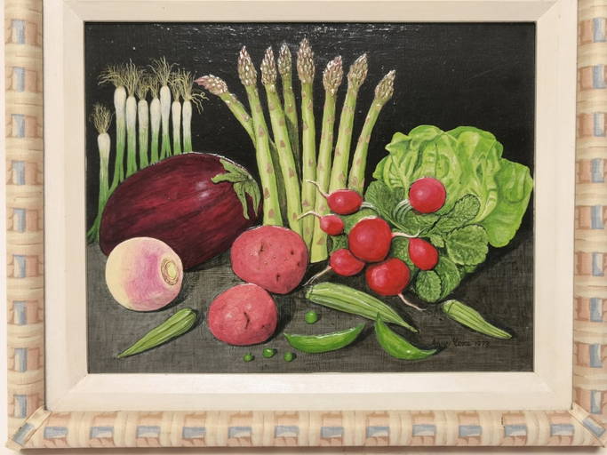 Vegetable Oil Painting On Canvas By Anne Coke