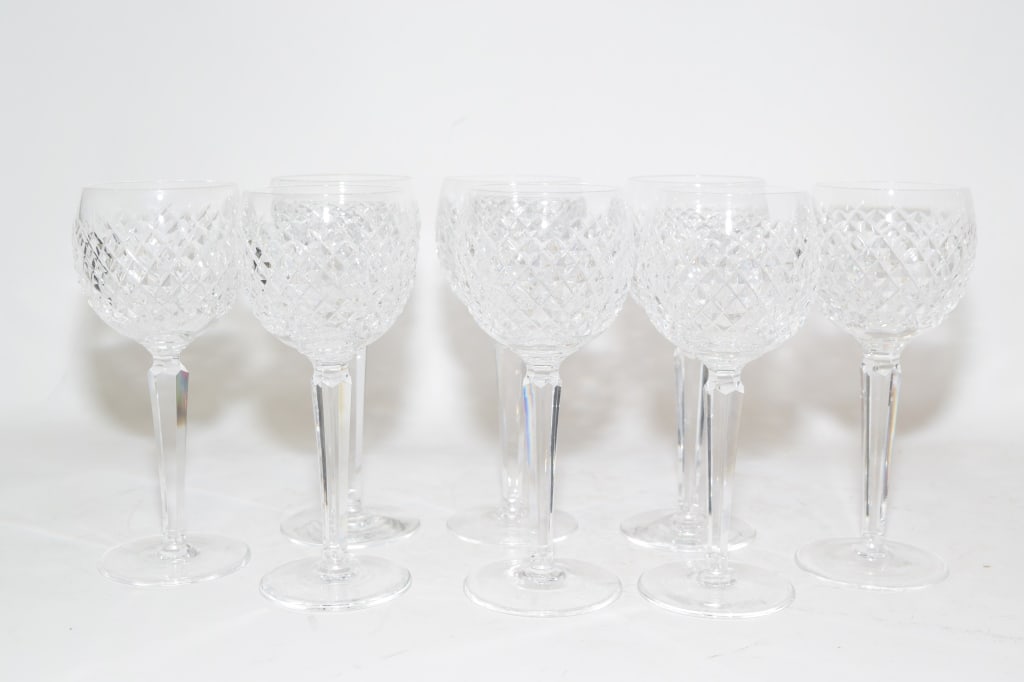 (8) Waterford "Alana" Hock Wine Glasses: (8) Waterford "Alana" Hock Wine Glasses