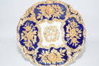 19th C. Meissen Germany Gilt Porcelain Charger